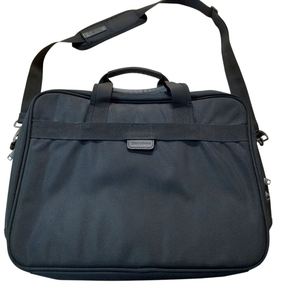 Samsonite  Ballistic Tech Locker Padded Briefcase Laptop Bag Black